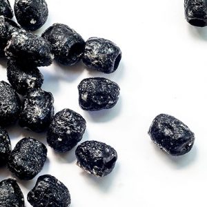 Kandierte schwarze Oliven